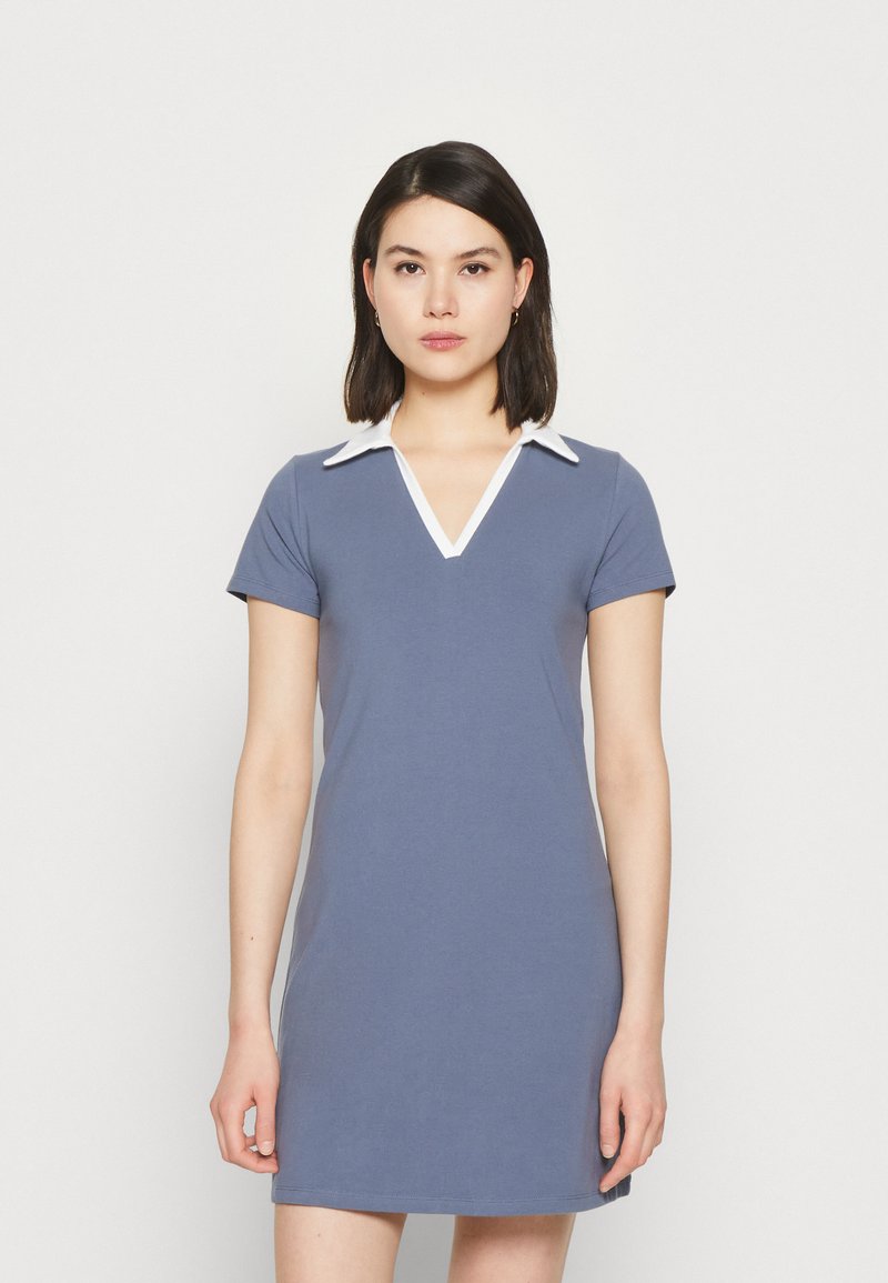 Hollister Co. POLO DRESS Vestido ligero blue/azul Zalando.es