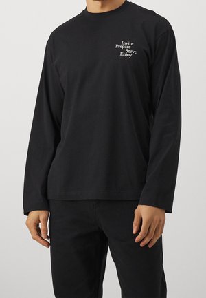 T-shirt à manches longues - black