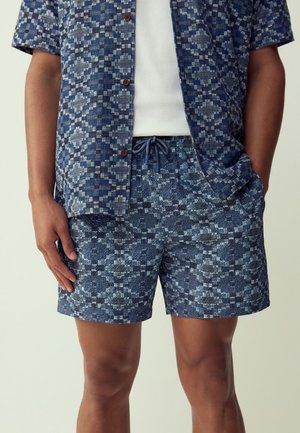 Next REGULAR FIT - TEXTURED NAVAJO STYLE 5 INCH  - Ujumisšortsid - indigo blue