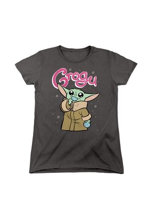Marvel STAR WARS GROGU BUBBLE - Print T-shirt - anthracite