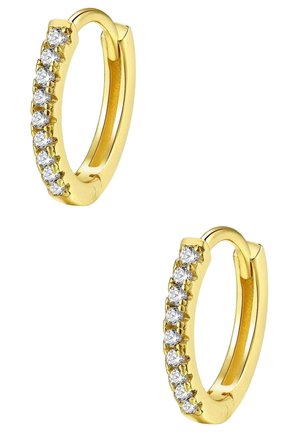 CLEAR STONE HUGGIE - Orecchini - goldfarben