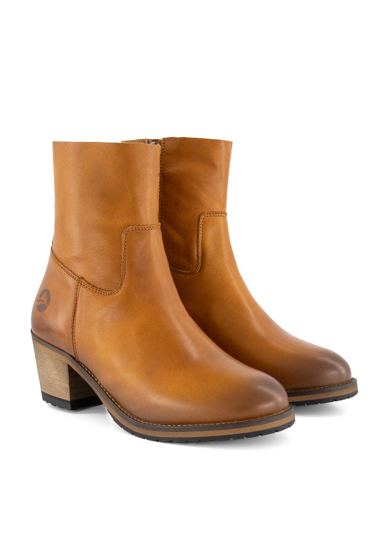 Damen Ankle Boots | Travelin PAULX Stiefelette cognac - HE25334 Damen Ankle Boots | Travelin PAULX Stiefelette cognac - HE25334