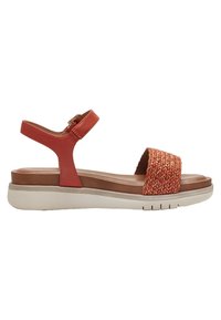 Tamaris Sandaler m/ kilehæl - orange