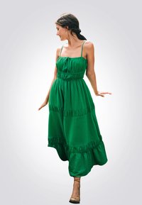 Cupshe SLEEVELESS SQUARE NECK  - Vestito lungo - green