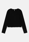 KOGNELLA LS O-NECK - Πουλόβερ - black