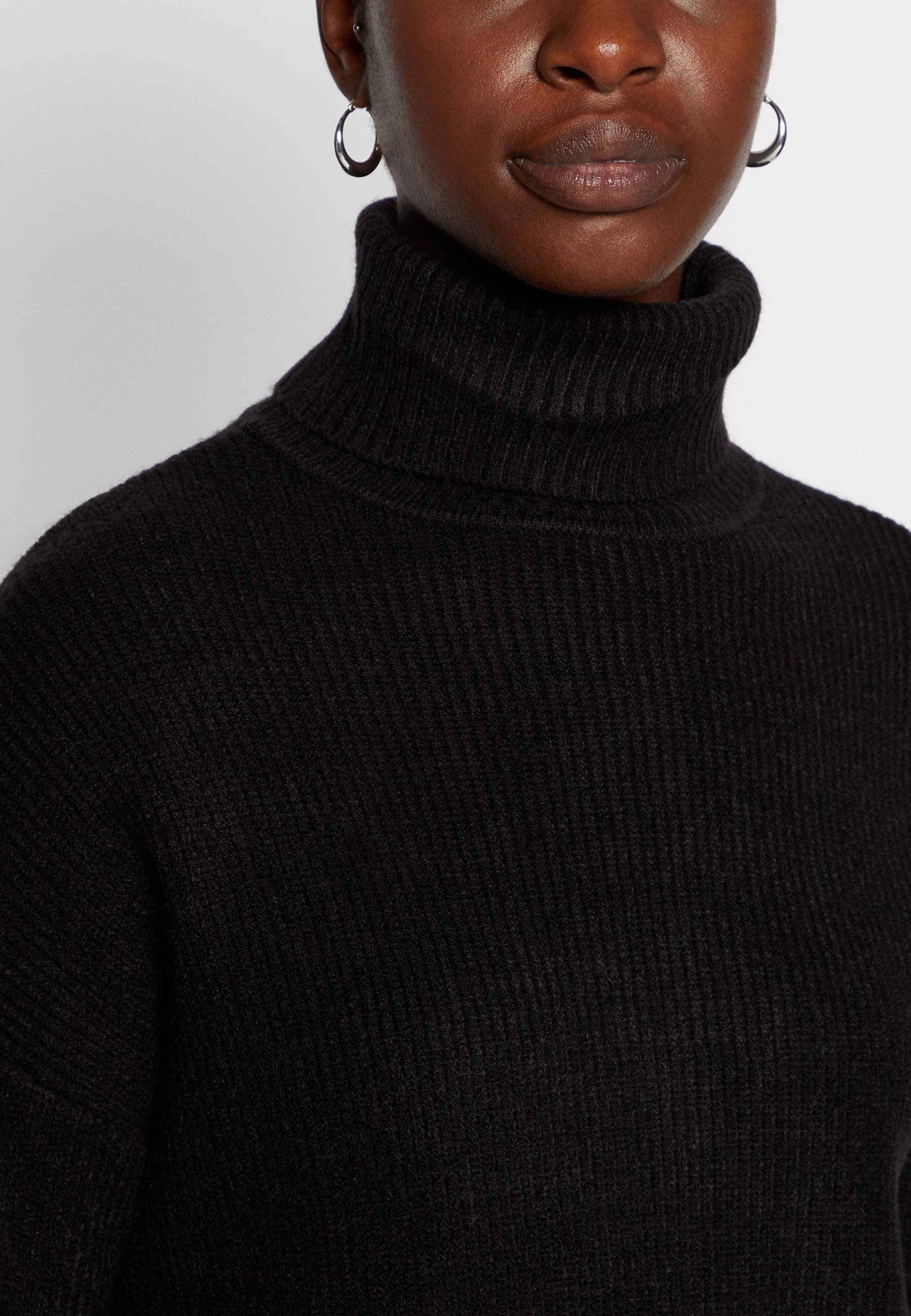 Anna Field Turtle Neck Jumper, Women's, Size: XS, Black
