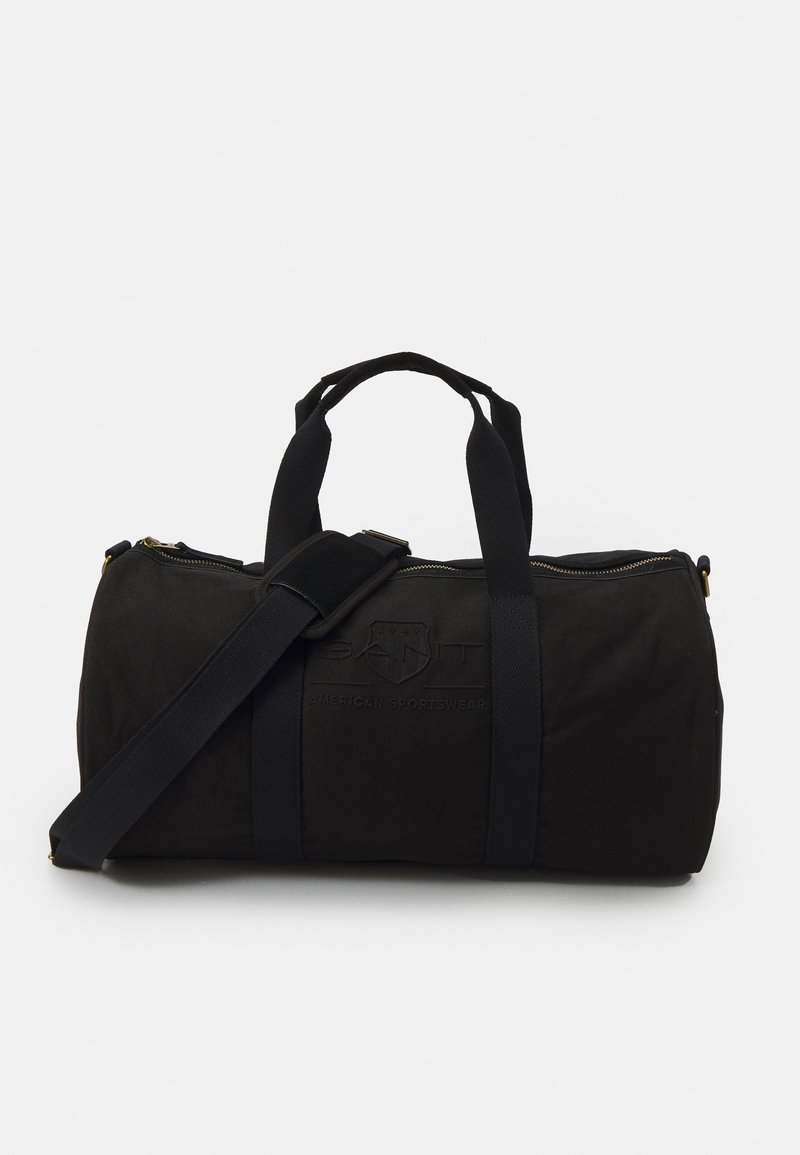 GANT TONAL SHIELD DUFFLE BAG UNISEX Weekend bag ebony black/black