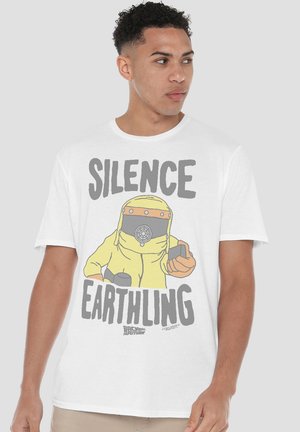Universal Studios, BACK TO THE FUTURE THE MELT MY BRAIN - Print T-shirt - white