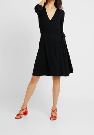 Vestito di maglina - black