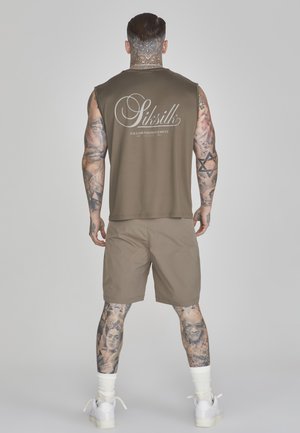 SIKSILK LOGO - Top - brown