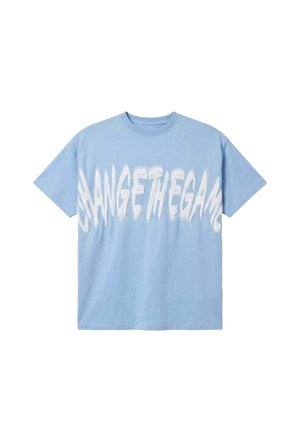 Project X Paris, T-SHIRT MANCHES COURTES GRAFF - Camiseta estampada - bleu clair pastel