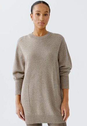 Strickpullover - smokey taupe