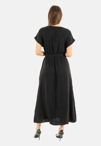 Grace & Mila PAPILLON - Robe longue - noir