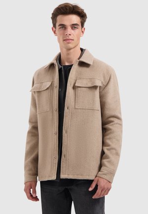 REGULAR FIT  - Leichte Jacke - taupe