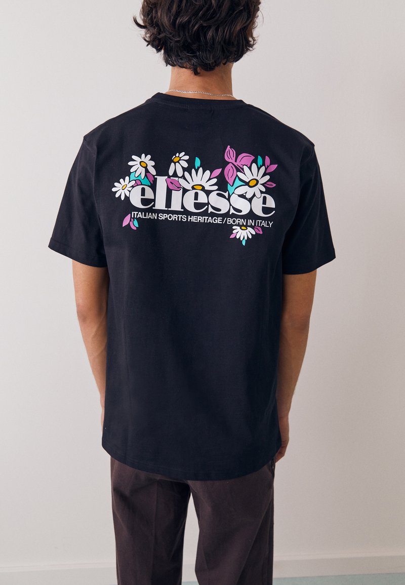 Ellesse - GIANLUCA - T-Shirt print - black, Vergrößern