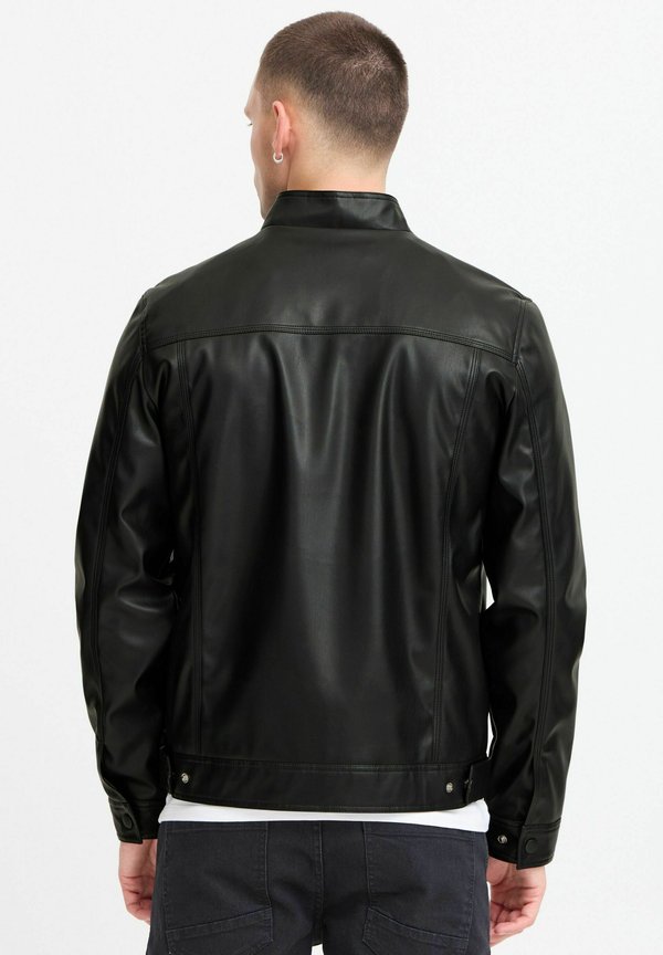 BHELON - Faux leather jacket4