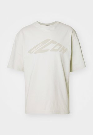 DSQUARED2 ICON LOOSE FIT TEE - T-shirt imprimé - offwhite
