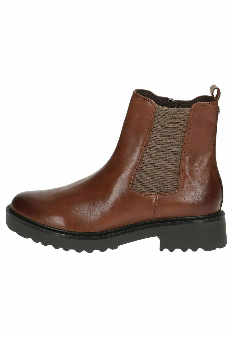 Caprice Bottines - cognac nappa
