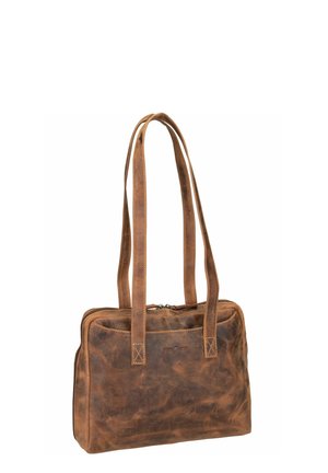 Bolso shopping - sattelbraun