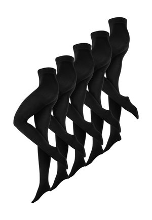 5-PACK FEIN - Tights - schwarz