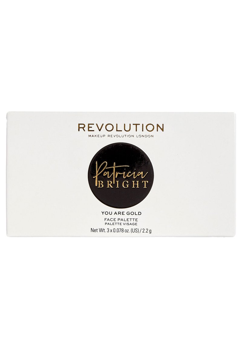 Make Up Revolution Revolution X Patricia Bright Face Palette Palette Pour Le Visage You Are Gold Medium Multicolore Zalando Fr