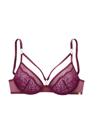 LASCANA WIRE BRA JETTE BY LASCANA  - Modrček s kostjo - fuchsia