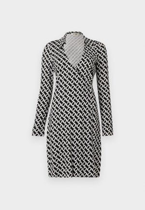 NEW JEANNE WRAP DRESS - Rochie de zi - black