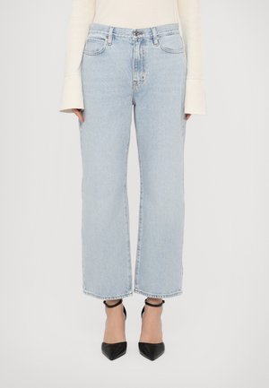LE JANE CROP - Jeans relaxed fit - light blue denim