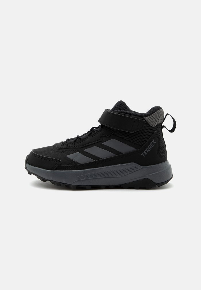 adidas ANYLANDER MID UNISEX - Hiking shoes - core black/grey five