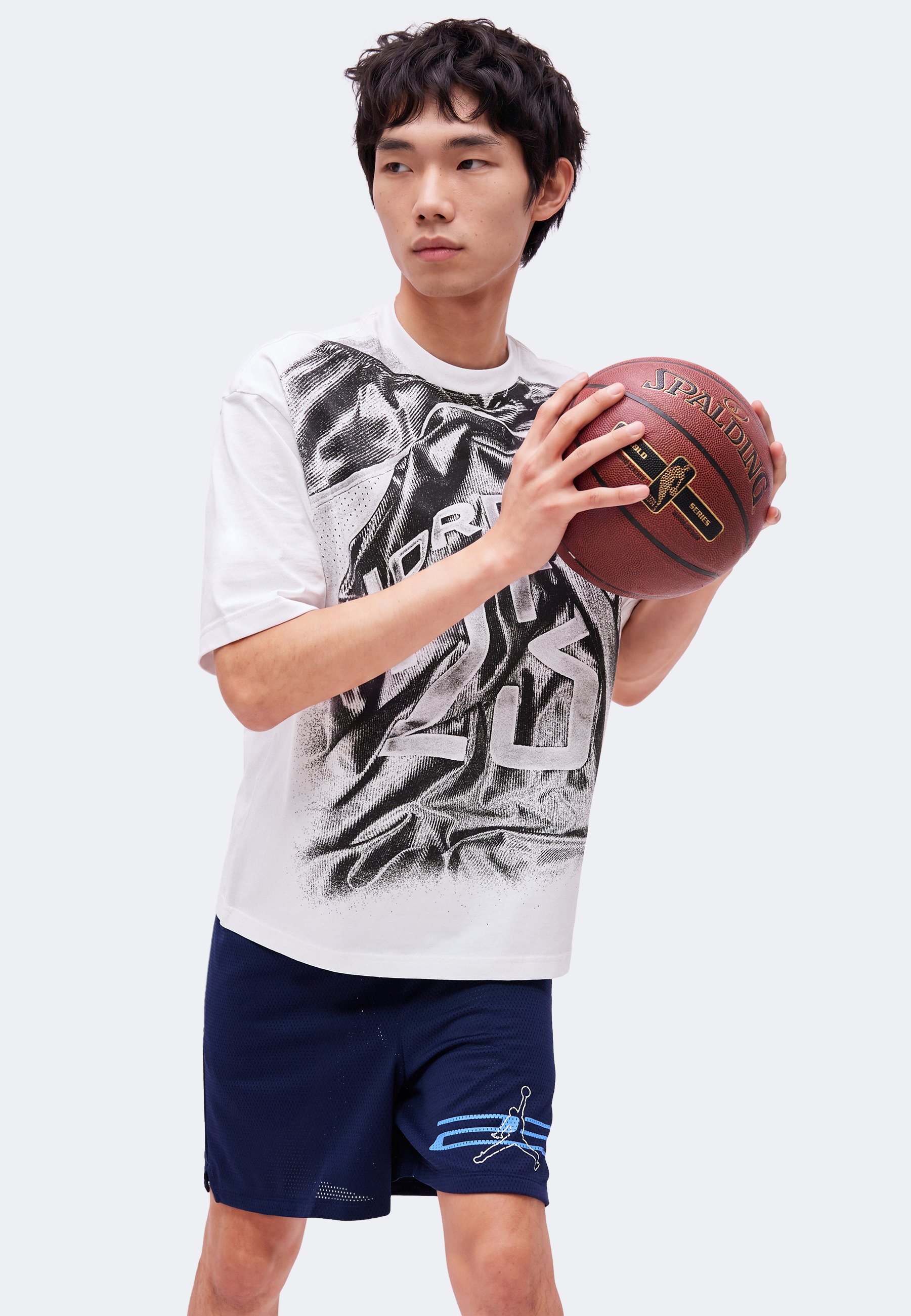 Jordan SHORT - Sports shorts - midnight navy/dark blue - Zalando