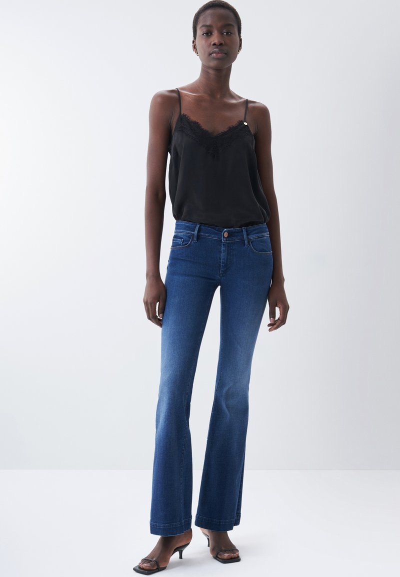 Salsa Jeans PUSH UP Kavbojke na zvonec blue/modra Zalando.si