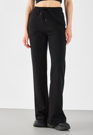 Even&Odd by Zalando Tracksuit bottoms - black