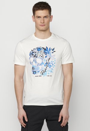 SHORT SLEEVE - T-Shirt print - crudo   off white