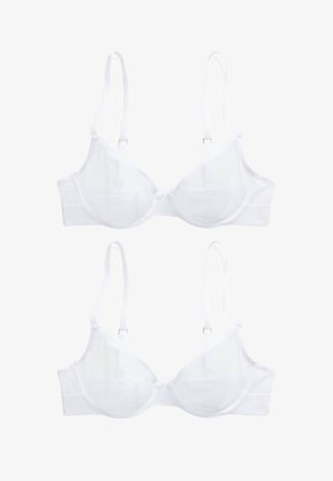 Polo Ralph Lauren, 2-PACK - Underwired bra - white cloud