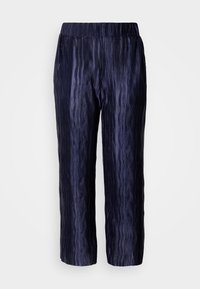 CARLAZO PLISSE PULL UP - Pantalon classique - twilight blue