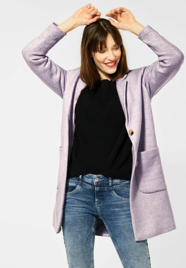 Kurzmantel - lila