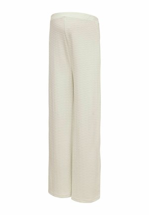 MAMALICIOUS, TROUSERS WIDE LEG FIT HIGH WAIST TROUSERS - Pantalones - birch