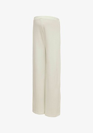 MAMALICIOUS, TROUSERS WIDE LEG FIT HIGH WAIST TROUSERS - Pantaloni - birch