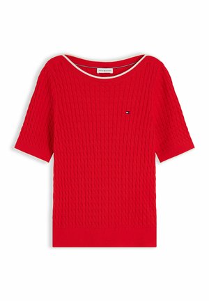 Tommy Hilfiger, T-shirt basic - fire red