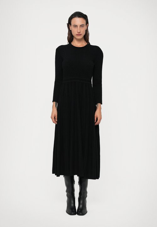 STAUD HAWTHORNE MAXI DRESS - Occasion wear - black/ivory/black -  Zalando.co.uk