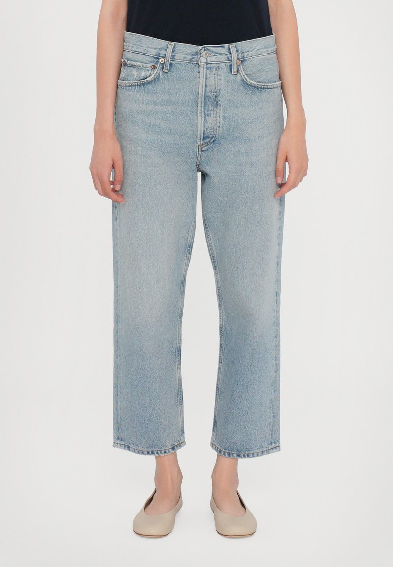 Agolde - Jean boyfriend - light blue denim, Agrandir
