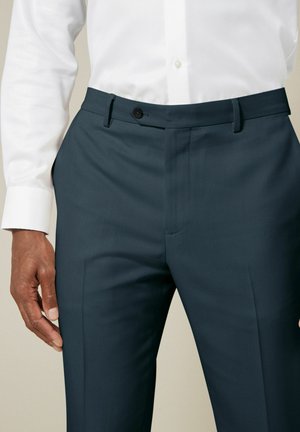 Next SLIM FIT - Ülikonnapüksid - teal blue