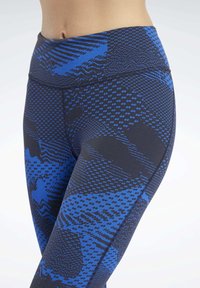 Reebok 3/4 sportovní kalhoty - blue