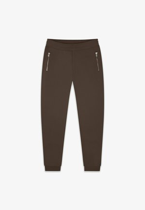 Dropsize SUPER BLANK - Trainingsbroek - chocolatebrown