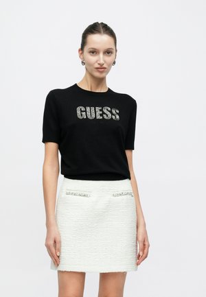 NORAH LOGO - Strikkegenser - jet black