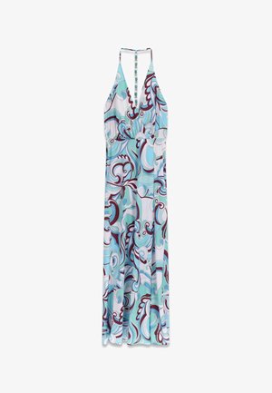 MARCIANO BY GUESS, MARCIANO BEDRUCKTES MAXI KLEID - Robe longue - hellblau