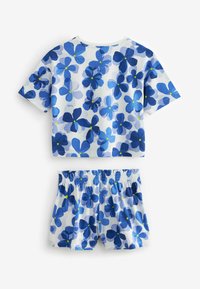 Next 3 PACK REGULAR FIT SET - Nattplagg set - blue floral  stripe