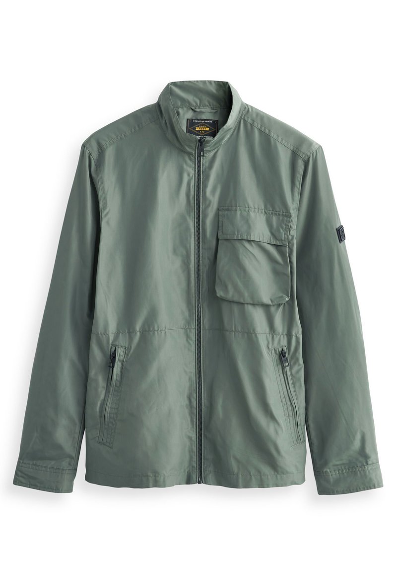 Next FUNNEL NECK SHOWER RESISTANT JACKET Übergangsjacke sage green