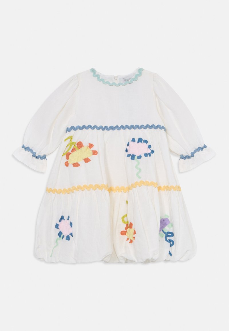 Stella McCartney Kids Jurk crème Stella McCartney Kids Jurk crème