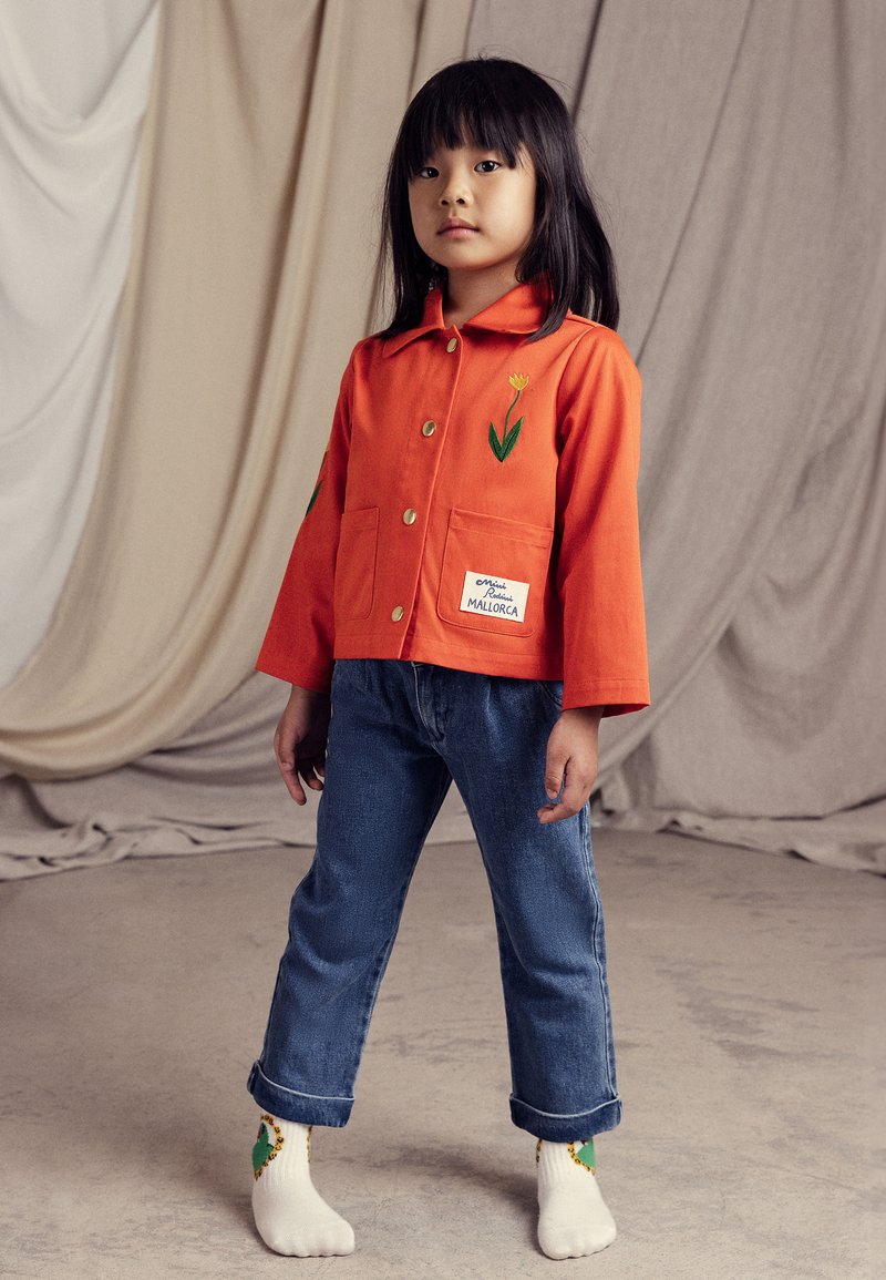 Mini Rodini MALLORCA PATCH JACKET UNISEX - Veste mi-saison - red